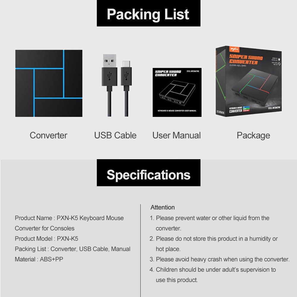 pxn k5 adapter