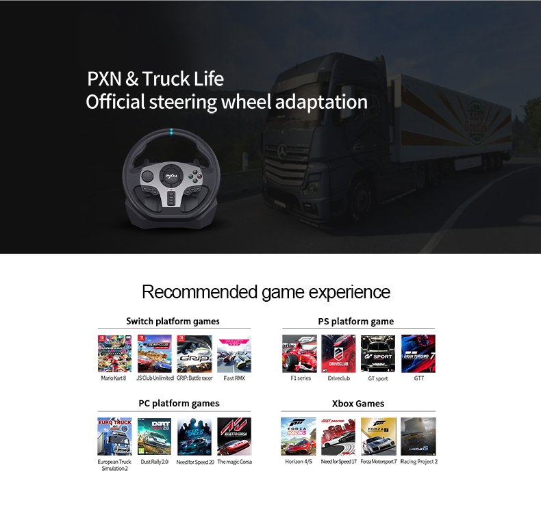 PXN-V9 | PXN Racing Wheel, Game Controller, Arcade Stick for Xbox